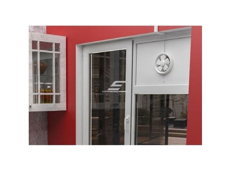 Lango ventiliatorius | D210 | 195x195x260mm | IP24 | plastikas | baltas | SPH20 6