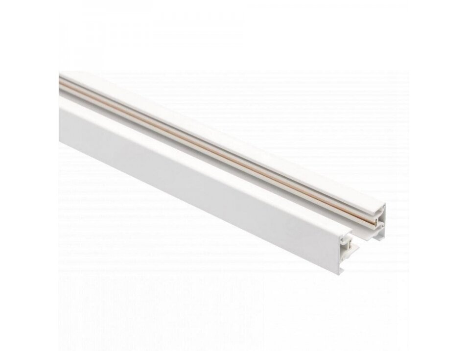 Magnetinis bėgelis šviestuvams | 1F | 2 eilučių | IP20 | 1m | baltas | GTV Lighting | XLT-1FAC13A-00 | 5902801320828