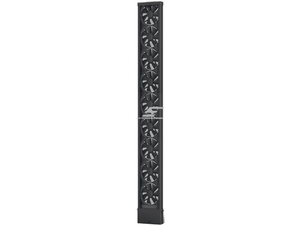 Lango ventiliatorius oro ištraukimui | stumdomam langui | 40W | 1400-1450mm | 230V | plastikas | juodas