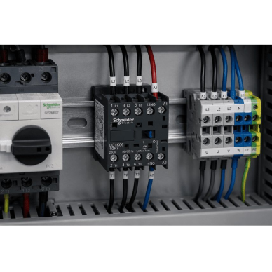 LC1K Contactor | 3P | 6A | 48VAC Coil | 1NO Auxiliary Contact | For Electric Motors and Control Circuits 1 LC1K Contactor | 3P | 6A | 48VAC Coil | 1NO Auxiliary Contact | For Electric Motors and Control Circuits 1