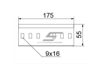 Tiesi kabelinių kopėčių jungtis | 175x552mm | plieninė | cinkuota | pilka | BAKS | LDCH50 1 Tiesi kabelinių kopėčių jungtis | 175x552mm | plieninė | cinkuota | pilka | BAKS | LDCH50 1