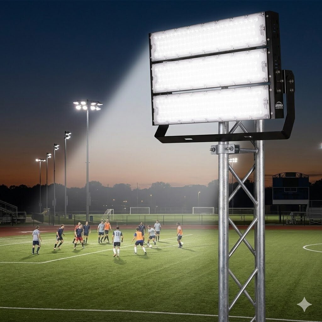 Reflektor LED | RGB / RGBW / RGBCW | 600W | 54000 lm | kąt świecenia 20–90° | sterowanie RF | IP65 | oświetlenie zewnętrzne do parków, budynków i reklam 2 Reflektor LED | RGB / RGBW / RGBCW | 600W | 54000 lm | kąt świecenia 20–90° | sterowanie RF | IP65 | oświetlenie zewnętrzne do parków, budynków i reklam 2