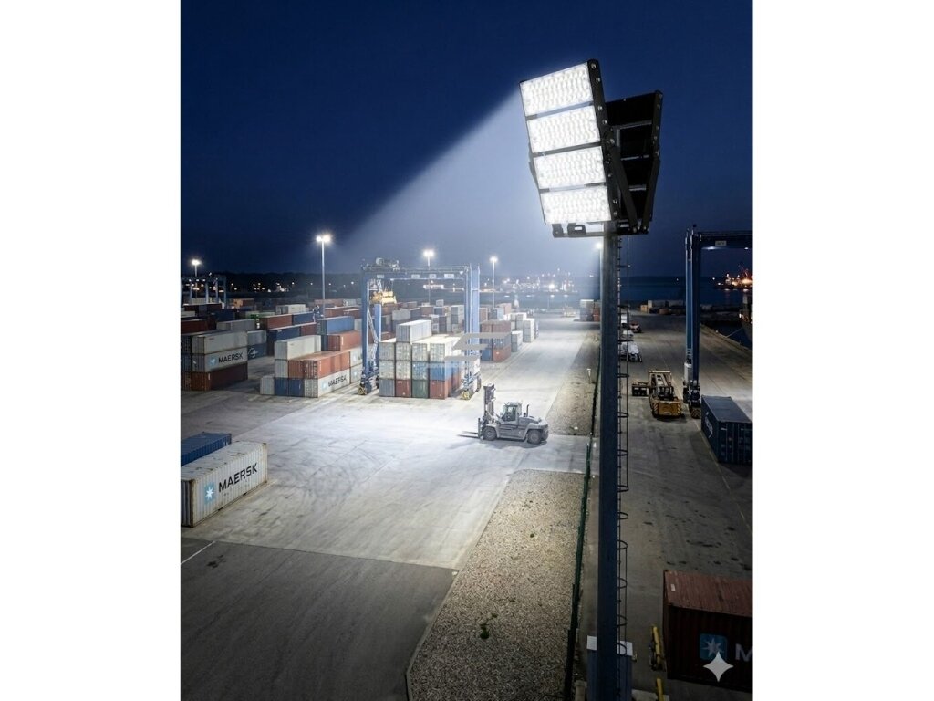 LED prožektorius | 480W | 72000lm | 3000K | 356x118x606mm | IP66 | aliuminis korpusas | lauko ir pramoniniam apšvietimui   1