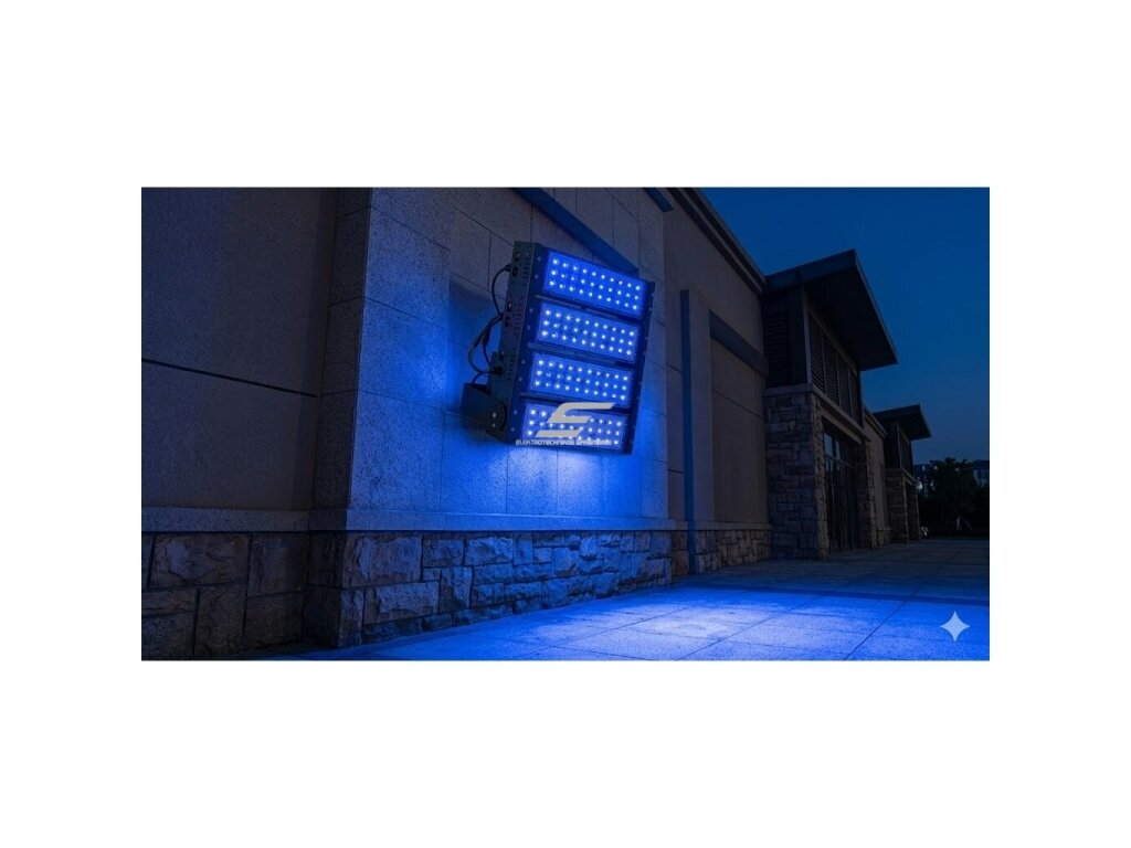 LED RGB prožektorius | 250W | 2740lm | IP65 | AC100–277V | nuotolinis valdymas | 60°/90° | lauko ir vidaus dekoratyviniam apšvietimui 3