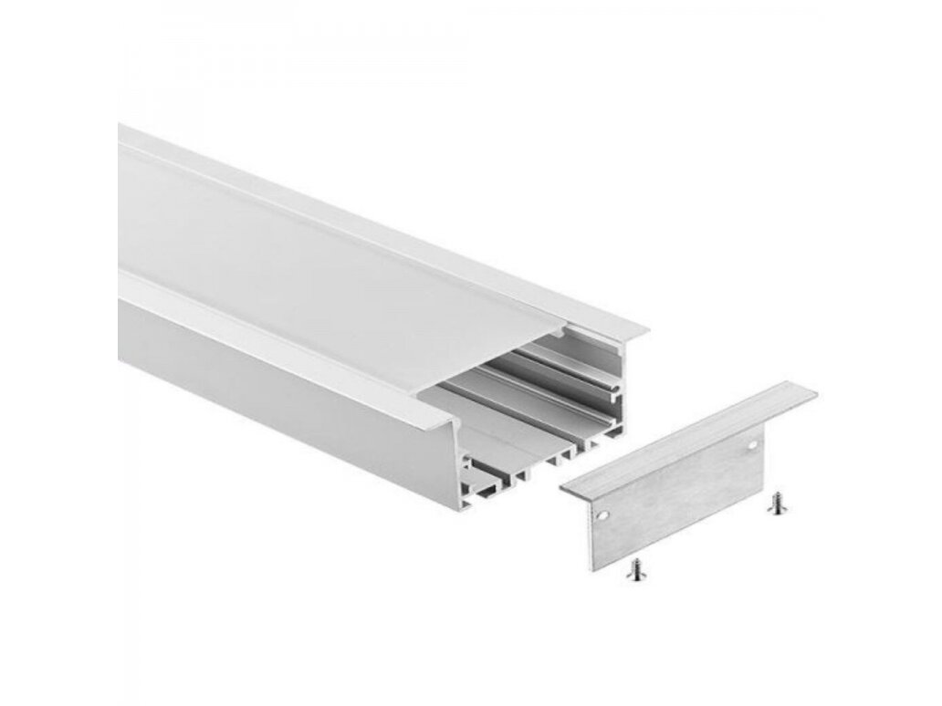 Profilis LED juostai | 3m | potinkinis | įleidžiamas | 4772124004993