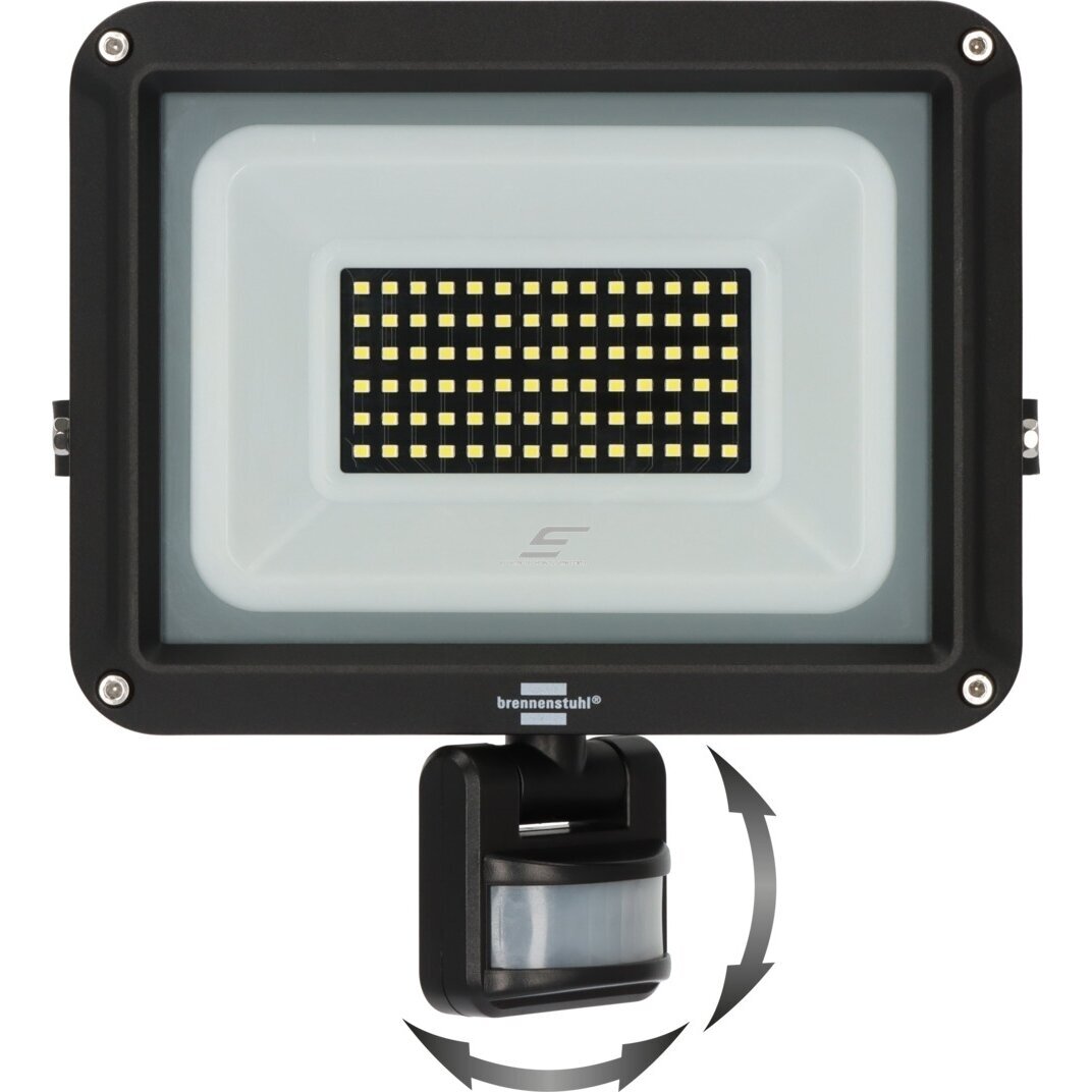LED välisvalgusti liikumisanduriga 50W | 230V | 6500K | 5800lm | IP65 | must | JARO 7060 P Brennenstuhl 1 LED välisvalgusti liikumisanduriga 50W | 230V | 6500K | 5800lm | IP65 | must | JARO 7060 P Brennenstuhl 1