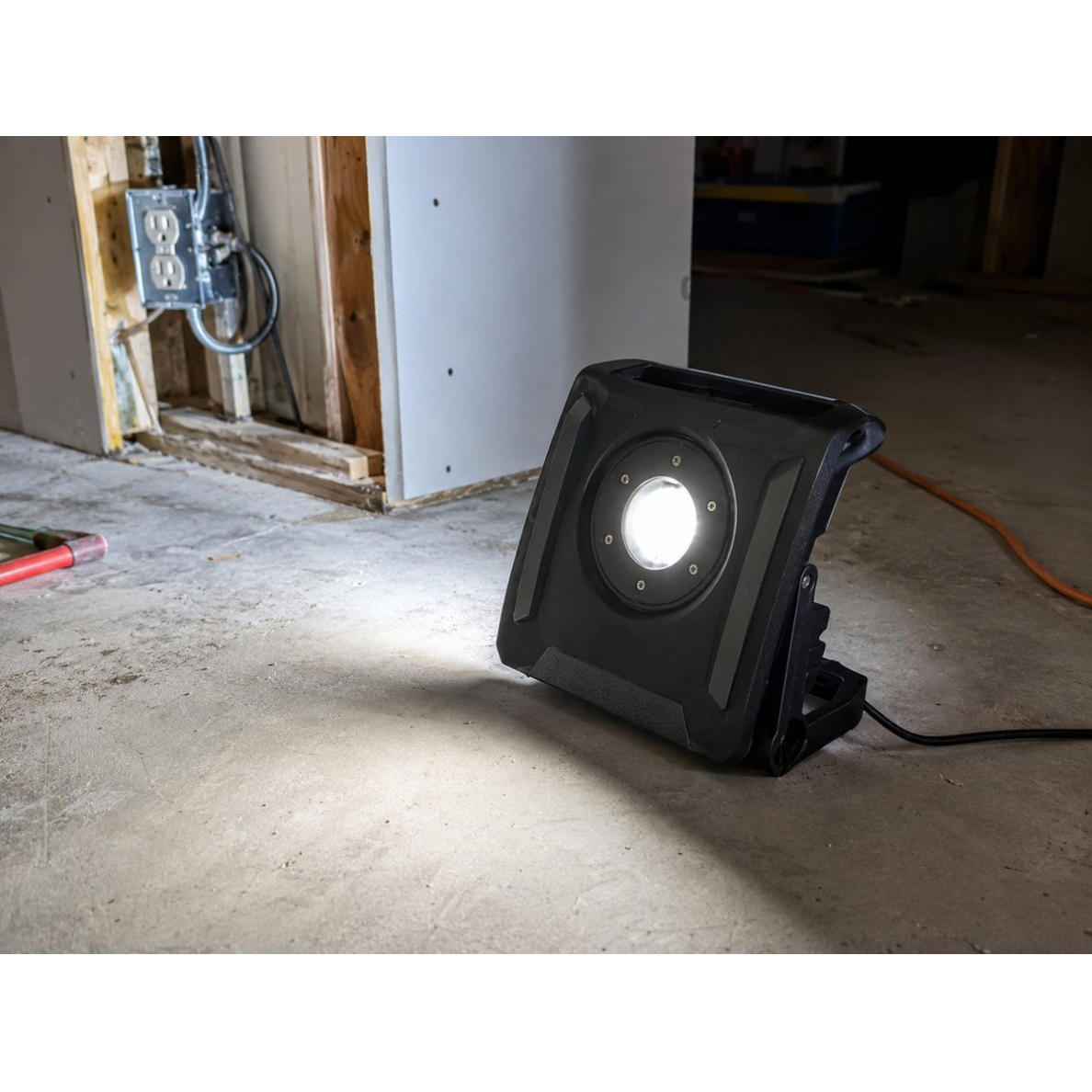 LED work floodlight | 4500 lm | 18 V | rechargeable | IP65 | Brennenstuhl | 4000MA/40W | 1173140400 3 LED work floodlight | 4500 lm | 18 V | rechargeable | IP65 | Brennenstuhl | 4000MA/40W | 1173140400 3