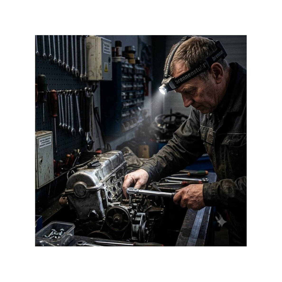 LED work headlamp | spotlight | head-mounted | 200 lm | with batteries | IP44 | Brennenstuhl | KL200F | 1178780 | 4007123636761 1 LED work headlamp | spotlight | head-mounted | 200 lm | with batteries | IP44 | Brennenstuhl | KL200F | 1178780 | 4007123636761 1