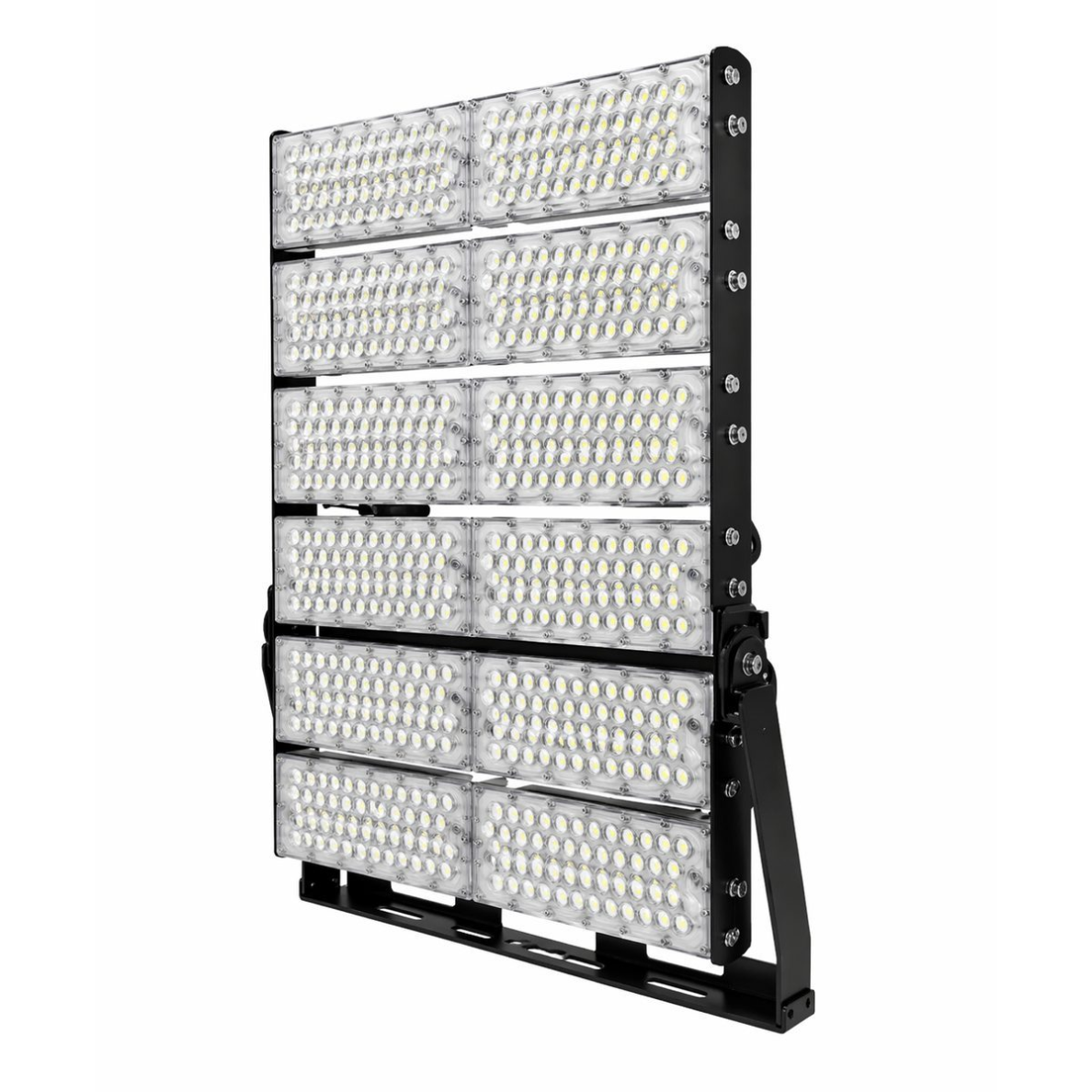LED floodlight | 1500W | 225000lm | 4000K | 667x133x597mm | IP66 | aluminum housing | for professional outdoor lighting