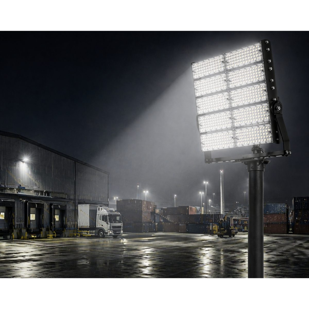 LED prožektor | 960W | 144000lm | 3000K | 650x118x600mm | IP66 | alumiiniumkorpus | professionaalseks välisvalgustuseks 1 LED prožektor | 960W | 144000lm | 3000K | 650x118x600mm | IP66 | alumiiniumkorpus | professionaalseks välisvalgustuseks 1