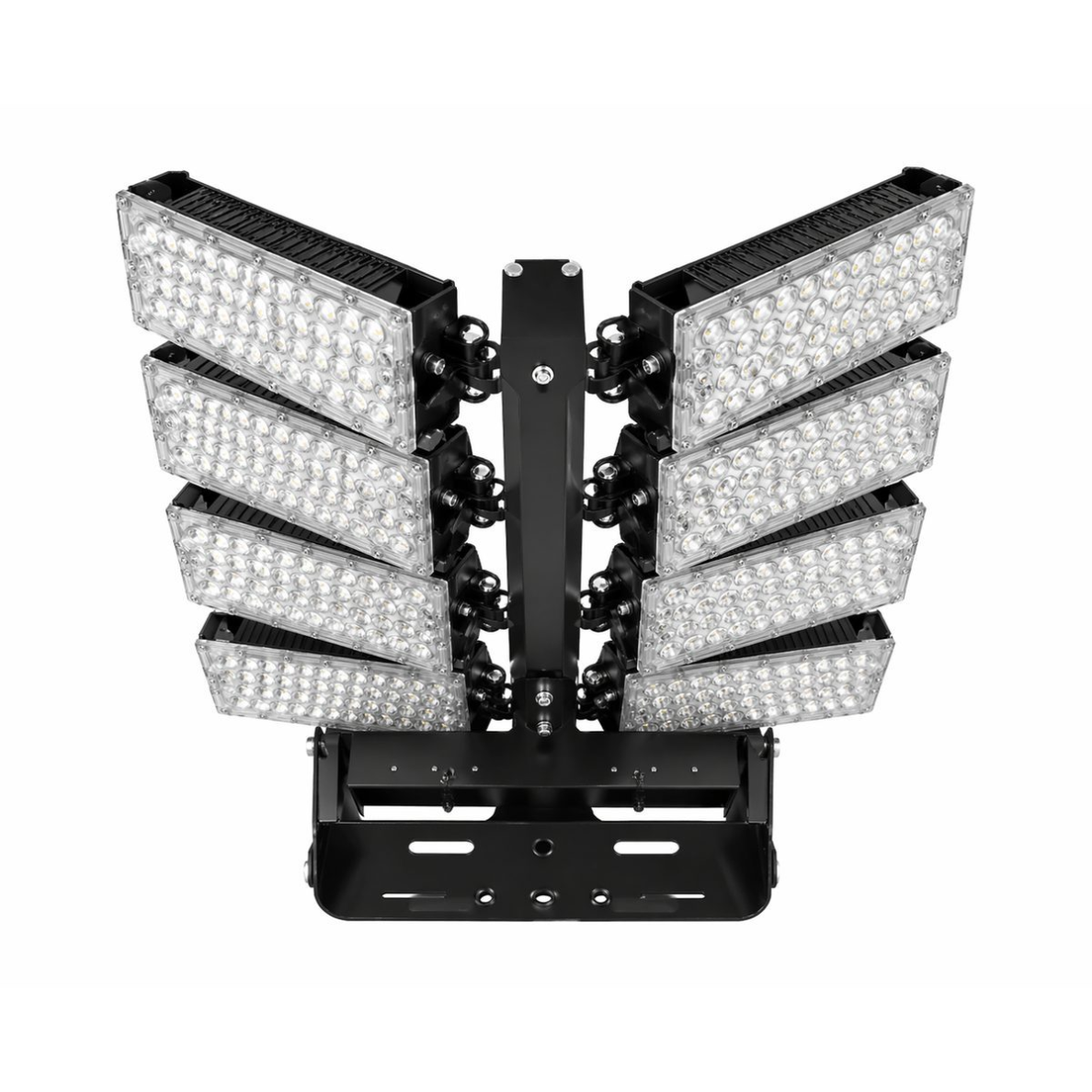 LED prožektors | modulārs regulējams | 1200W | 180000lm | 4000K | 694x268x987mm | IP66 | alumīnija korpuss | profesionālam stadionu un industriālajam apgaismojumam LED prožektors | modulārs regulējams | 1200W | 180000lm | 4000K | 694x268x987mm | IP66 | alumīnija korpuss | profesionālam stadionu un industriālajam apgaismojumam