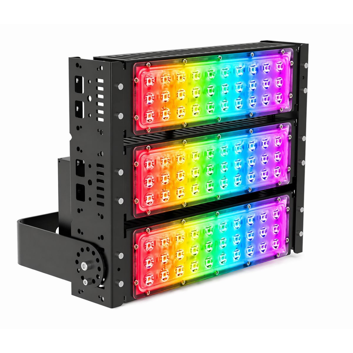 LED RGB prožektors | 150W | 6850lm | IP65 | AC100–277V | tālvadības pults | 60°/90° | āra un iekštelpu dekoratīvajam apgaismojumam LED RGB prožektors | 150W | 6850lm | IP65 | AC100–277V | tālvadības pults | 60°/90° | āra un iekštelpu dekoratīvajam apgaismojumam