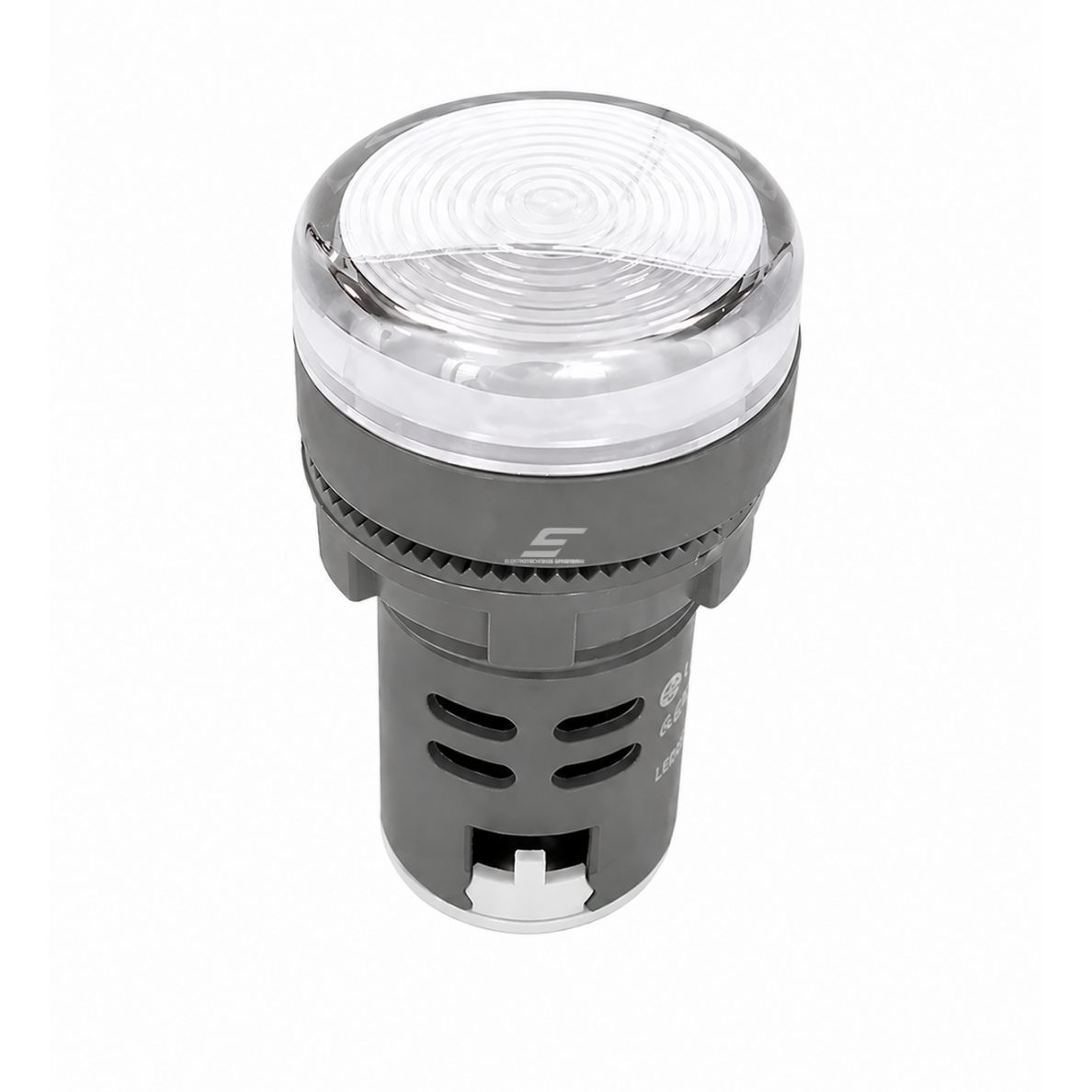 LED sygnalizacyjna lampka wskaźnikowa | z obudową typu przyciskowego | biała | 22mm | AC230V | IP67 | do sygnalizacji w rozdzielnicach elektrycznych, automatyce i urządzeniach LED sygnalizacyjna lampka wskaźnikowa | z obudową typu przyciskowego | biała | 22mm | AC230V | IP67 | do sygnalizacji w rozdzielnicach elektrycznych, automatyce i urządzeniach