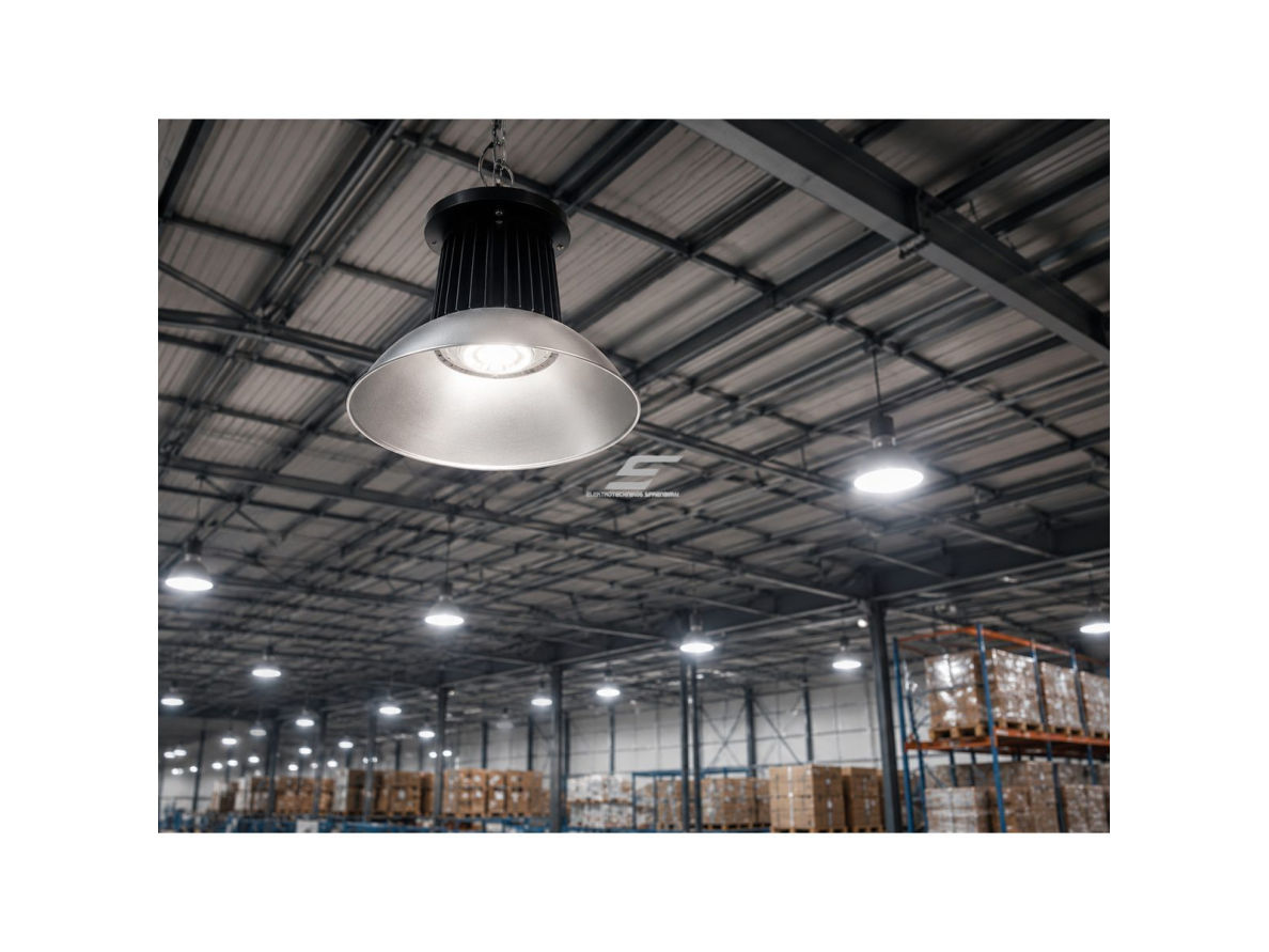LED High Bay reflektorius (aliuminio gaubtas) | 120° | pramoniniams šviestuvams | šviesos koncentravimui | sandėliams, cechams, dirbtuvėms 2