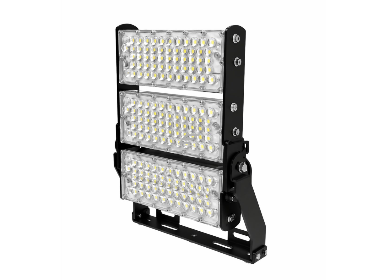 LED prožektorius | 360W | 54000lm | 4000K | 356x118x474mm | IP66 | aliuminis korpusas | lauko ir pramoniniam apšvietimui