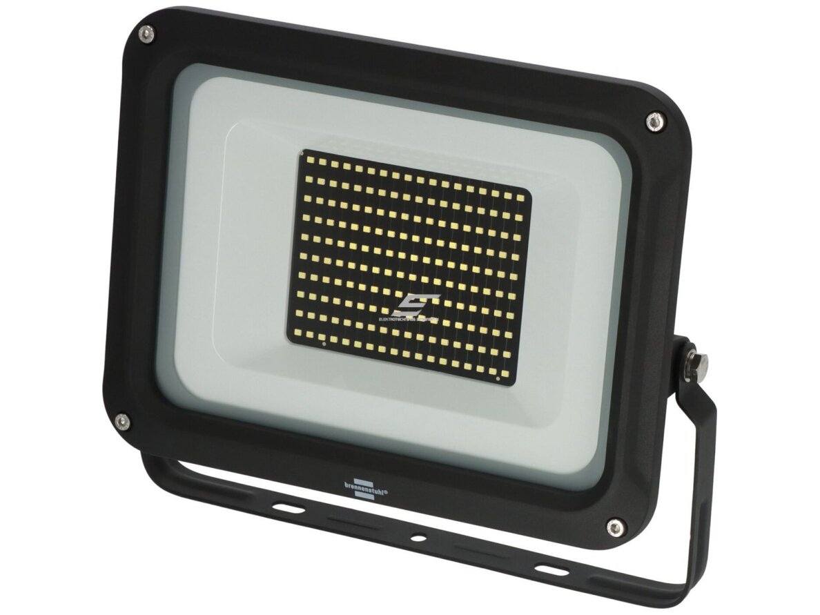 LED lauko teritorijos prožektorius | 100W | 11500lm | 6500K | IP65 | IK08 | juodas | Brennenstuhl | JARO 14060 | 1171250041 | 4007123684892