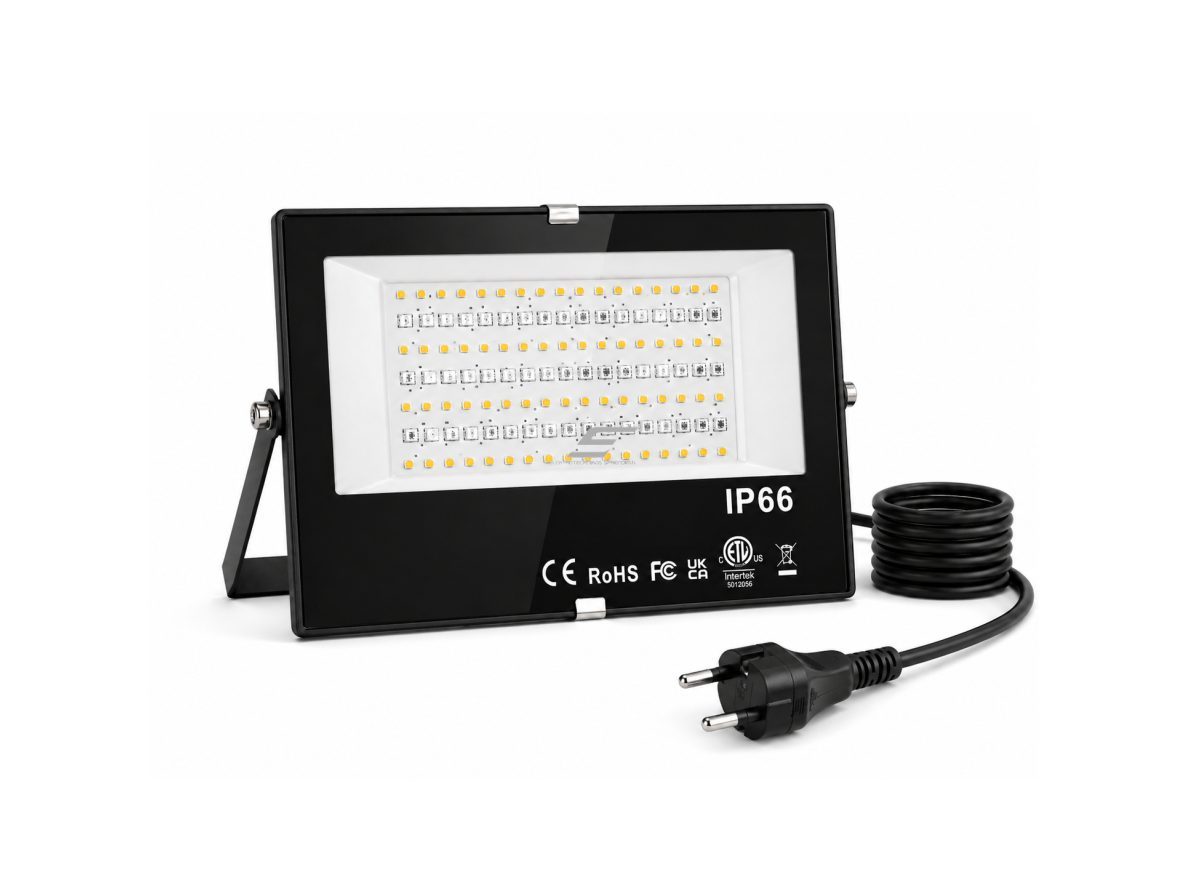 LED RGB išmanus lauko prožektorius | su APP valdymu | 30W | RGB + šiltai balta 2700K | IP66 | 7900lm | aliuminis korpusas 1 LED RGB išmanus lauko prožektorius | su APP valdymu | 30W | RGB + šiltai balta 2700K | IP66 | 7900lm | aliuminis korpusas 1