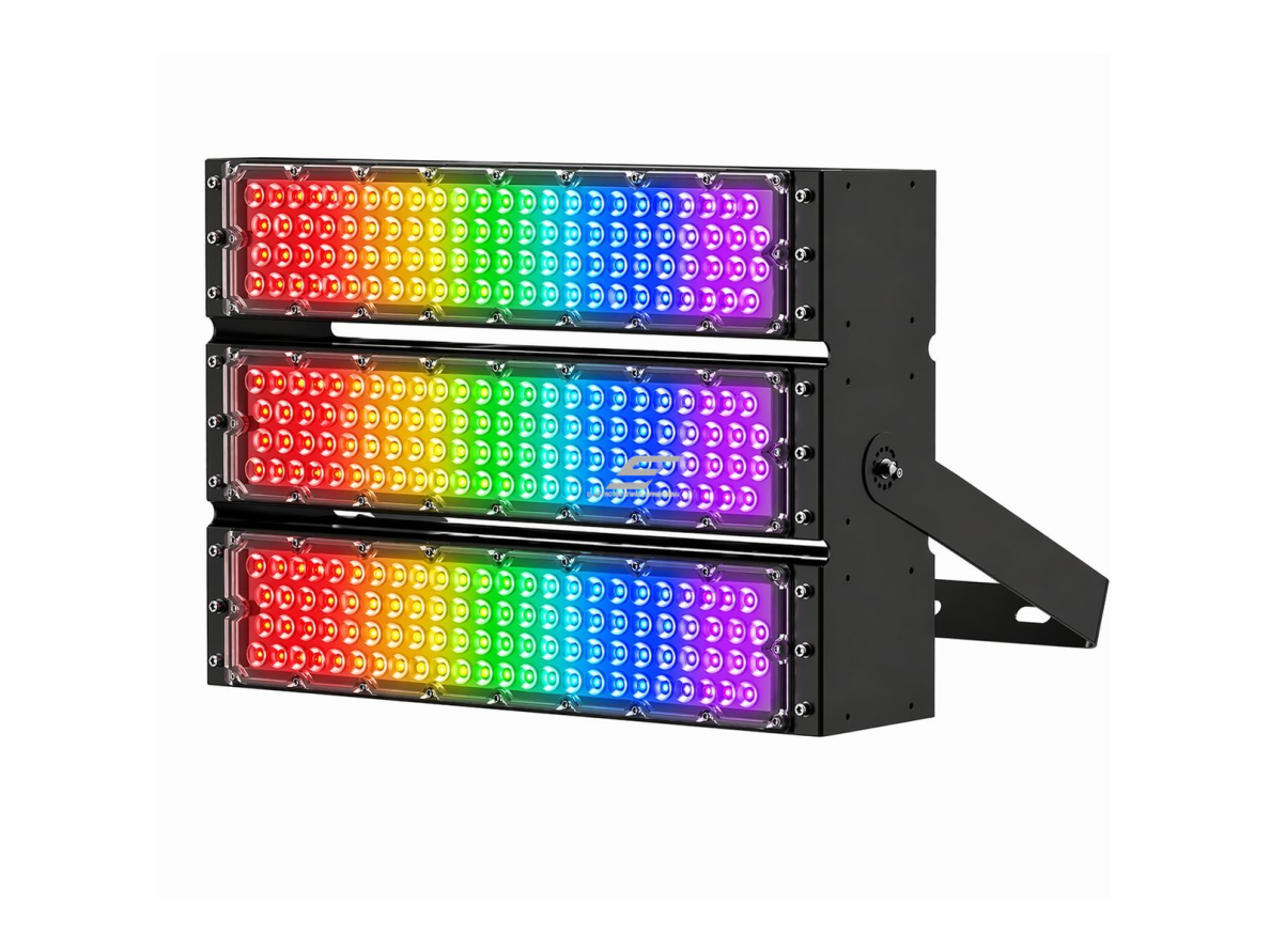 LED RGB prožektorius | 750W | DMX valdymas | 288x3W | IP65 | AC 100–277V | 20°–90° | dimeriuojamas | lauko, fasadų ir architektūriniam apšvietimui LED RGB prožektorius | 750W | DMX valdymas | 288x3W | IP65 | AC 100–277V | 20°–90° | dimeriuojamas | lauko, fasadų ir architektūriniam apšvietimui