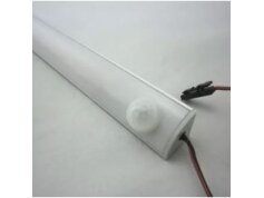LED juostos judesio jutiklis | PIR | 12-24VDC | 96-192W | 8A | 55x10mm | baltas | montuojamas į profilį | PROF-DIM-PIR | 1021227350005 2