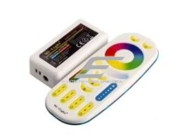 LED juostų liečiamas valdiklis | 10A | 12-24VDC | 2,4Ghz |RGB+W+WW spalvų  | C-4501