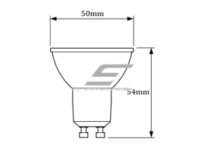 Kryptinė LED lemputė | stiklinė GU10 | 4,9W | 230V | 355lm | 2700K | Philips 1 Kryptinė LED lemputė | stiklinė GU10 | 4,9W | 230V | 355lm | 2700K | Philips 1