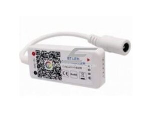 LED juostų mini RGB valdiklis | 192-384W | 12-24VDC | 4 kanalai | ant laido | Bluetooth | 4772124002333