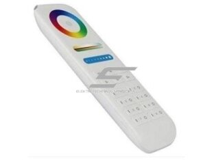 LED RGB+W+WW juostų nuotolinio valdymo pultelis | 240-384W | 12-24VDC | 2,4G | 8 kanalai LED RGB+W+WW juostų nuotolinio valdymo pultelis | 240-384W | 12-24VDC | 2,4G | 8 kanalai