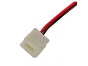 Kontaktas | jungtis LED juostai | 12V | 2pin | 8mm | IP65 | su pajungimo laidu Kontaktas | jungtis LED juostai | 12V | 2pin | 8mm | IP65 | su pajungimo laidu
