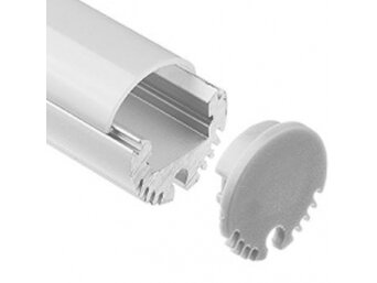 Profilis LED juostai | vamzdžio | F-tipo | 3m | 4772124004979 Profilis LED juostai | vamzdžio | F-tipo | 3m | 4772124004979