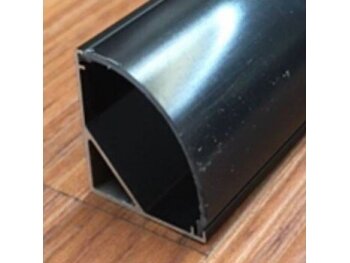 Profilis LED juostai | kampinis | 3m | juodas | 4772124004771 Profilis LED juostai | kampinis | 3m | juodas | 4772124004771