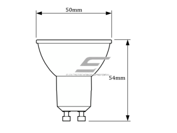 Kryptinė LED lemputė | stiklinė GU10 | 3,7W | 2700K | 260lm | 230V | Philips 1 Kryptinė LED lemputė | stiklinė GU10 | 3,7W | 2700K | 260lm | 230V | Philips 1