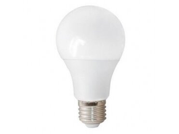 LED lemputė E27 | 9W | 3000K | 720lm | A60 | 270° | 230V | CRI≥80 | 25 000h | Ø60x110 mm | 4779041466088 LED lemputė E27 | 9W | 3000K | 720lm | A60 | 270° | 230V | CRI≥80 | 25 000h | Ø60x110 mm | 4779041466088