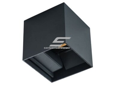 LED fasadinis | sieninis šviestuvas | 7W | 230V | 4000K | 360lm | IP54 | juodas | REKA | 5905339289902 LED fasadinis | sieninis šviestuvas | 7W | 230V | 4000K | 360lm | IP54 | juodas | REKA | 5905339289902