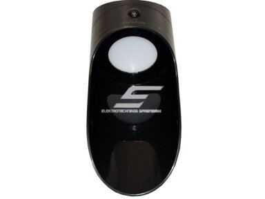 LED fasadinis | sieninis lauko šviestuvas | 1W | 4000K | su MW saulės jutikliu | juodas/pilkas LED fasadinis | sieninis lauko šviestuvas | 1W | 4000K | su MW saulės jutikliu | juodas/pilkas
