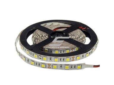 Nehermetiška LED juosta | 14,4W/M | 12V | mėlyna | 1000lm | IP20 | 60LED/m | OPTONICA | ST5050-A1-4825 | 3800156648258 Nehermetiška LED juosta | 14,4W/M | 12V | mėlyna | 1000lm | IP20 | 60LED/m | OPTONICA | ST5050-A1-4825 | 3800156648258