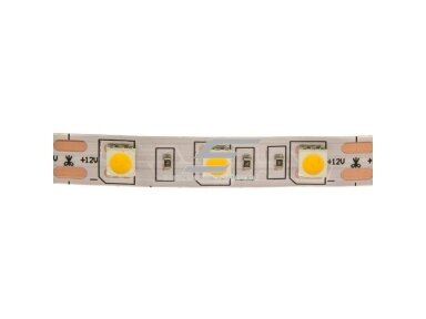 Nehermetiška LED juosta | 14,4W/m | 12VDC | 4000K | IP20 | 60LED/m | SMD5050 Nehermetiška LED juosta | 14,4W/m | 12VDC | 4000K | IP20 | 60LED/m | SMD5050