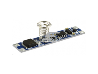 LED juostos jungiklis | liečiamas | 5-24V | 8A | 47x10x1,0mm | įleidžiamas | T-10003 | 4772124004559