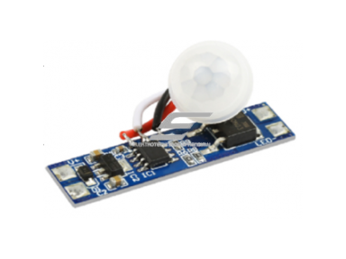 LED juostos judesio jutiklis | PIR | 5-24V | 8A | 43x10x1,0mm | įleidžiamas | T-10103 | 4772124004566 LED juostos judesio jutiklis | PIR | 5-24V | 8A | 43x10x1,0mm | įleidžiamas | T-10103 | 4772124004566