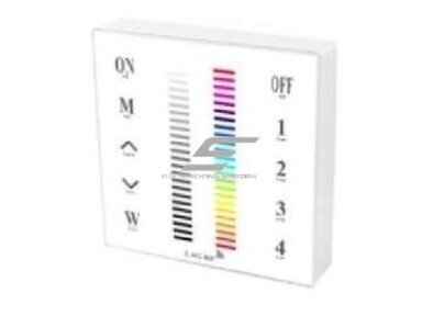 LED RGB+W juostų valdiklis | modulis | 2,4G | 4 kanalai | virštinkinis LED RGB+W juostų valdiklis | modulis | 2,4G | 4 kanalai | virštinkinis
