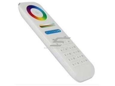 LED RGB+W+WW juostų nuotolinio valdymo pultelis | 240-384W | 12-24VDC | 2,4G | 8 kanalai LED RGB+W+WW juostų nuotolinio valdymo pultelis | 240-384W | 12-24VDC | 2,4G | 8 kanalai