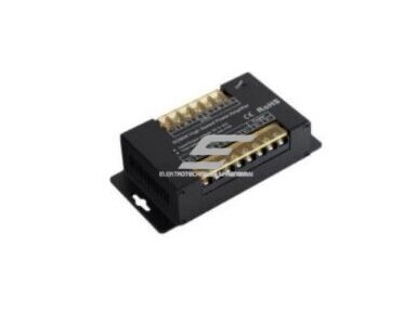 LED RGB+W juostų stiprintuvas | 12-24VDC | 4 kanalai | virštinkinis | Amp-C9010 LED RGB+W juostų stiprintuvas | 12-24VDC | 4 kanalai | virštinkinis | Amp-C9010
