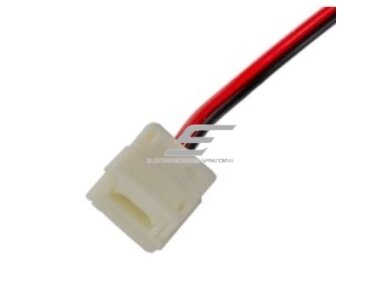 Kontaktas | jungtis LED juostai | 12V | 2pin | 10mm | IP65 | su pajungimo laidu Kontaktas | jungtis LED juostai | 12V | 2pin | 10mm | IP65 | su pajungimo laidu