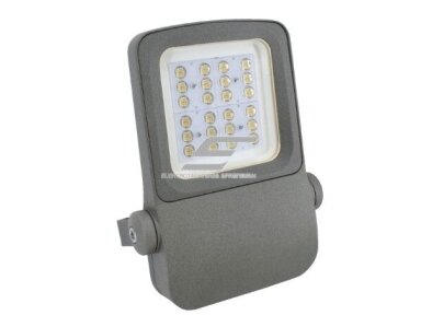 LED lauko teritorijos prožektorius | 60W | 230V | 3000K | 8400lm | IP65 | pilkas | Luxmena | C66-LFC-060DG-3K-9090 | 5900280966902 LED lauko teritorijos prožektorius | 60W | 230V | 3000K | 8400lm | IP65 | pilkas | Luxmena | C66-LFC-060DG-3K-9090 | 5900280966902