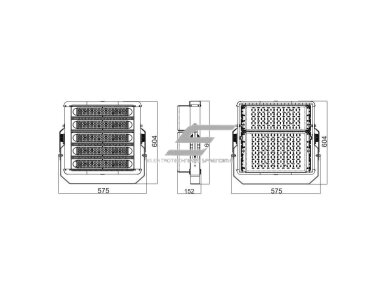 LED lauko teritorijos prožektorius | 500W | 230V | 4000K | 61000lm | IP65 | juodas | Ledvance | ECO HIGH POWER FL | 4058075372528 LED lauko teritorijos prožektorius | 500W | 230V | 4000K | 61000lm | IP65 | juodas | Ledvance | ECO HIGH POWER FL | 4058075372528