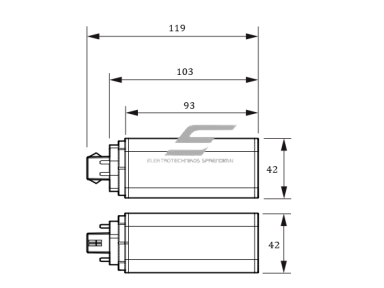 LED lemputė | GX24q-2 | 6,5W | 20-60V | 720lm | 3000K | analogas (liuminescencinė-kompaktinė lempa 18W) | Philips LED lemputė | GX24q-2 | 6,5W | 20-60V | 720lm | 3000K | analogas (liuminescencinė-kompaktinė lempa 18W) | Philips