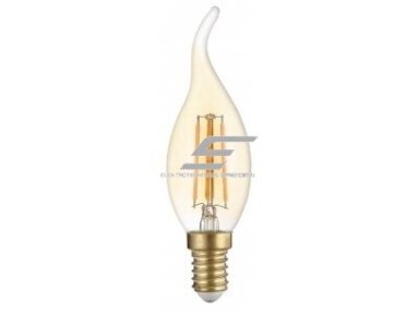 Filament LED lemputė | dimeriuojama E14 | 4W | 2700K | 400lm | C35 | IP20 | Optonica Filament LED lemputė | dimeriuojama E14 | 4W | 2700K | 400lm | C35 | IP20 | Optonica