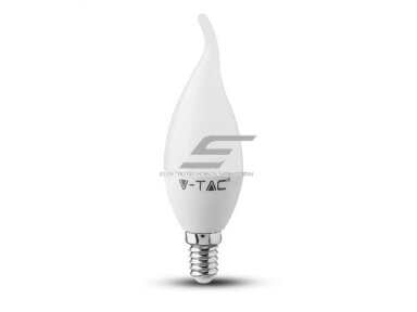 LED lemputė | žvakė | E14 | 5.5W | 4000K | 470lm | V-TAC LED lemputė | žvakė | E14 | 5.5W | 4000K | 470lm | V-TAC