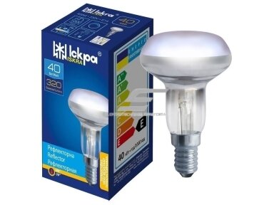 Reflektorinė lemputė E14 | 40W | 2800K | 320lm | R50G | ISKRA Reflektorinė lemputė E14 | 40W | 2800K | 320lm | R50G | ISKRA