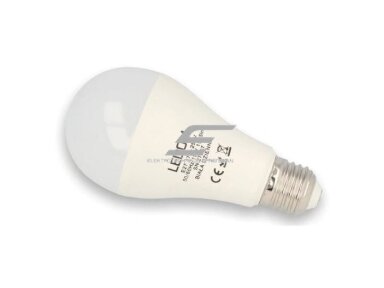 LED lemputė E27 | 15W | 4000K | 1515lm | A65 | LEDOM | 5901583247439 LED lemputė E27 | 15W | 4000K | 1515lm | A65 | LEDOM | 5901583247439