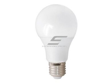 LED lemputė E27 | 12W | 3000K | 1050lm | A60 | 270° | 230V | CRI≥80 | 25 000h | Ø60x110 mm | 4779041466101 LED lemputė E27 | 12W | 3000K | 1050lm | A60 | 270° | 230V | CRI≥80 | 25 000h | Ø60x110 mm | 4779041466101